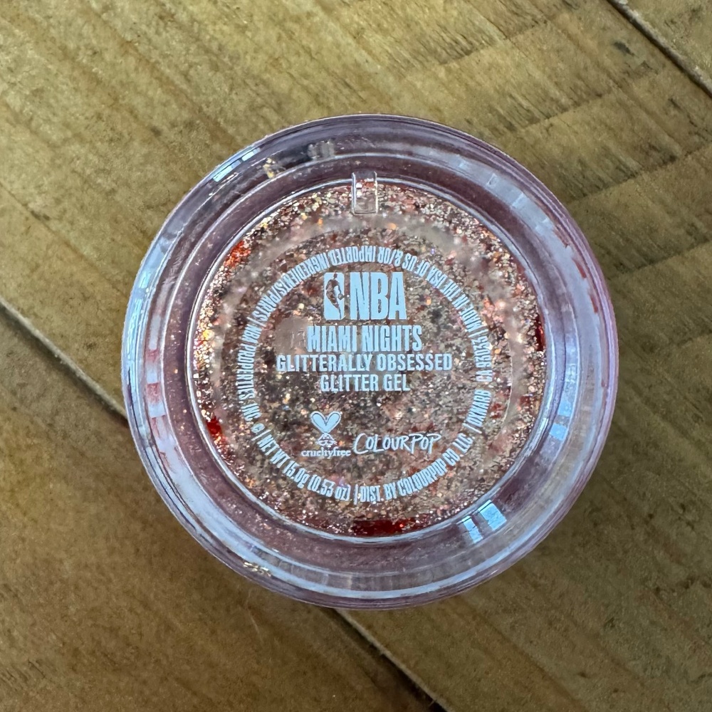 ColourPop "Miami Nights" glitter gel